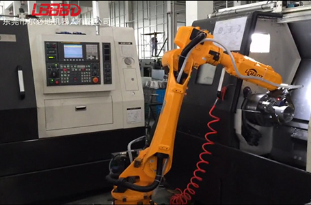 五金金屬沖床取放料搬運上下料機(jī)械手案例